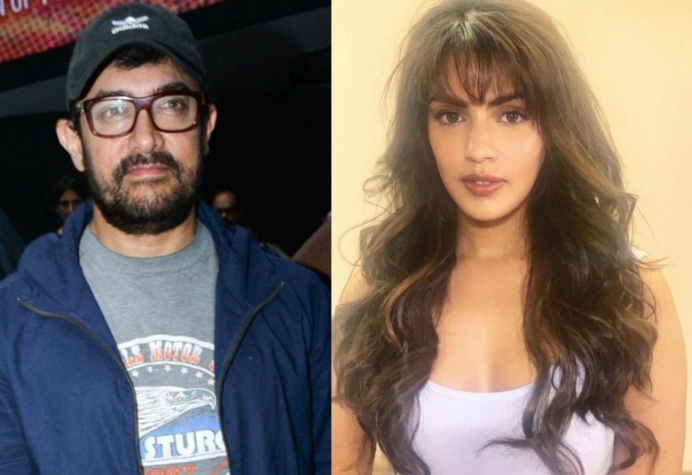 The Weekend Leader - Rhea called Aamir Khan once, superstar SMSed thrice